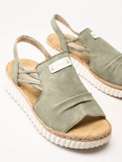 Rieker - Gröna sandaler