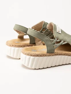 Rieker - Gröna sandaler