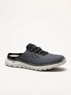 Rieker - Grå slip in sandal