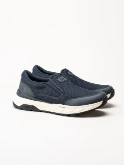 Rieker - Marinblå slip on sneakers