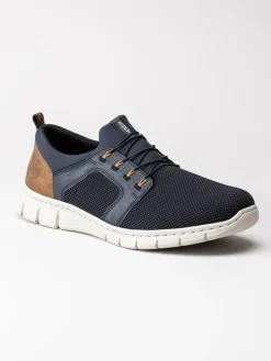 Rieker - Mörkblå slip on sneakers