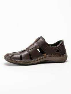 Rieker - Mörkbruna sandaler