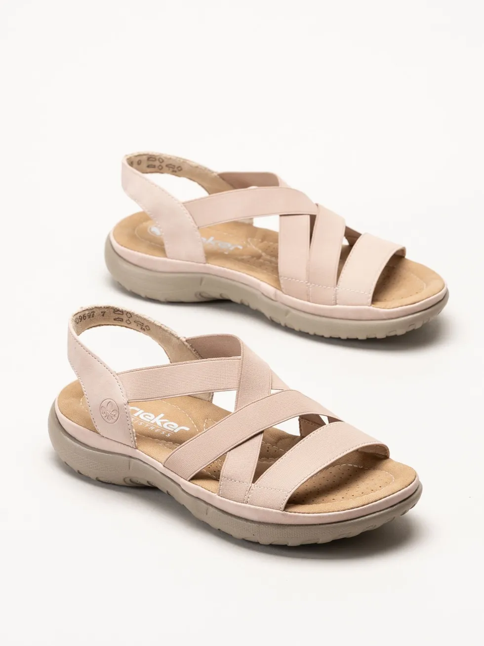 Rieker - Rosa sandaler