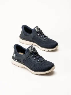 Rieker Sport - Marinblå slip on sneakers