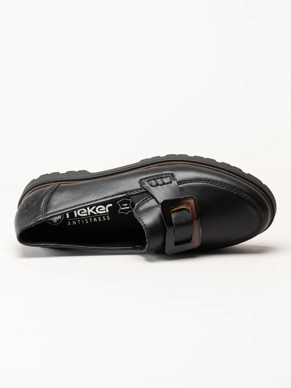 Rieker - Svarta loafers