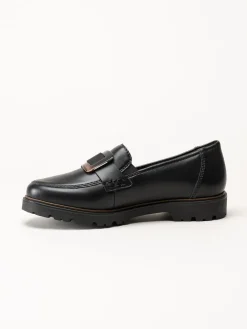 Rieker - Svarta loafers