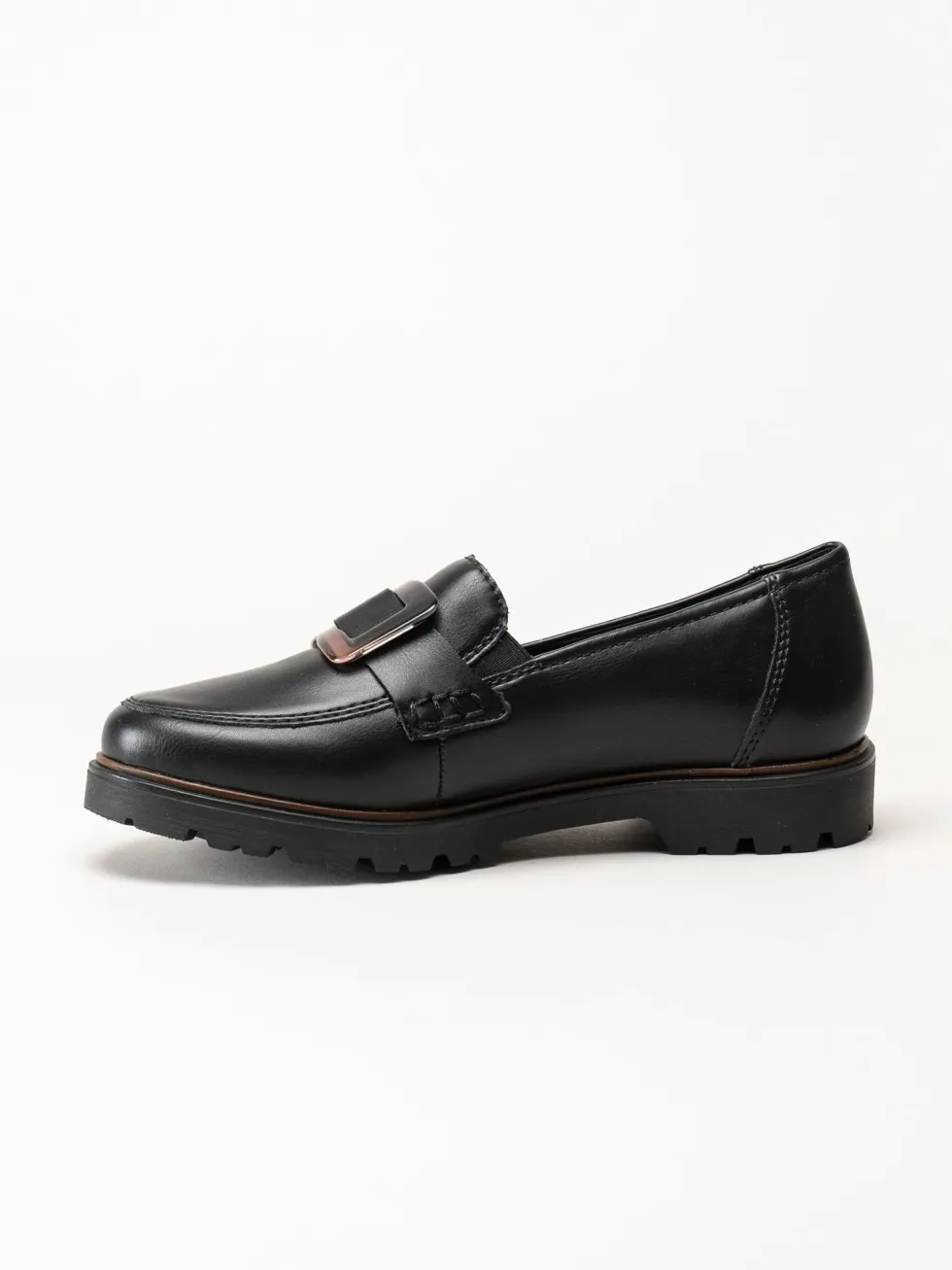 Rieker - Svarta loafers