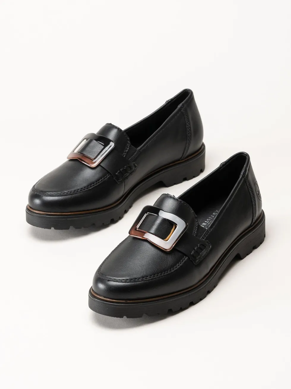 Rieker - Svarta loafers
