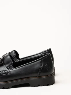 Rieker - Svarta loafers