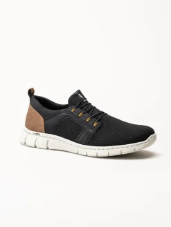 Rieker - Svarta slip on sneakers