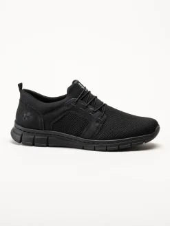 Rieker - Svarta slip on sneakers