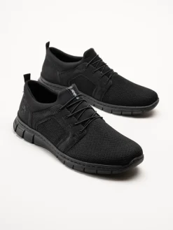 Rieker - Svarta slip on sneakers