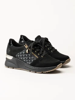 Rieker - Svarta sneakers
