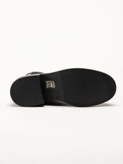 Rosa Negra - Svarta chelsea boots i skinn