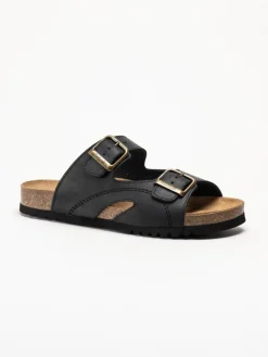 Scholl - Moldava - Svarta slip in sandaler