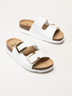 Scholl - Monterey - Vita sandaler