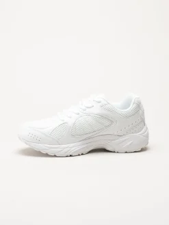 Scholl - New Sprinter - Vita sneakers i textil