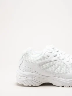 Scholl - New Sprinter - Vita sneakers i textil