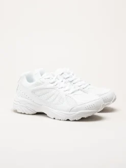 Scholl - New Sprinter - Vita sneakers i textil