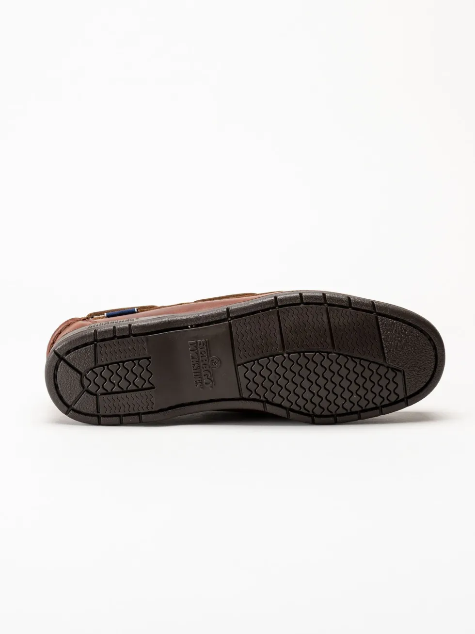 Sebago - Endeavor FGL - Mörkbruna seglarskor i skinn