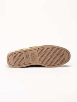 Sebago - Portland - Beige seglarskor i nubuck