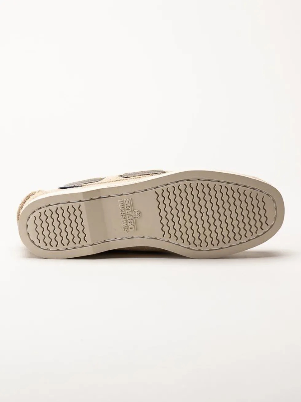 Sebago - Portland Flesh Out - Beige seglarsko i mocka