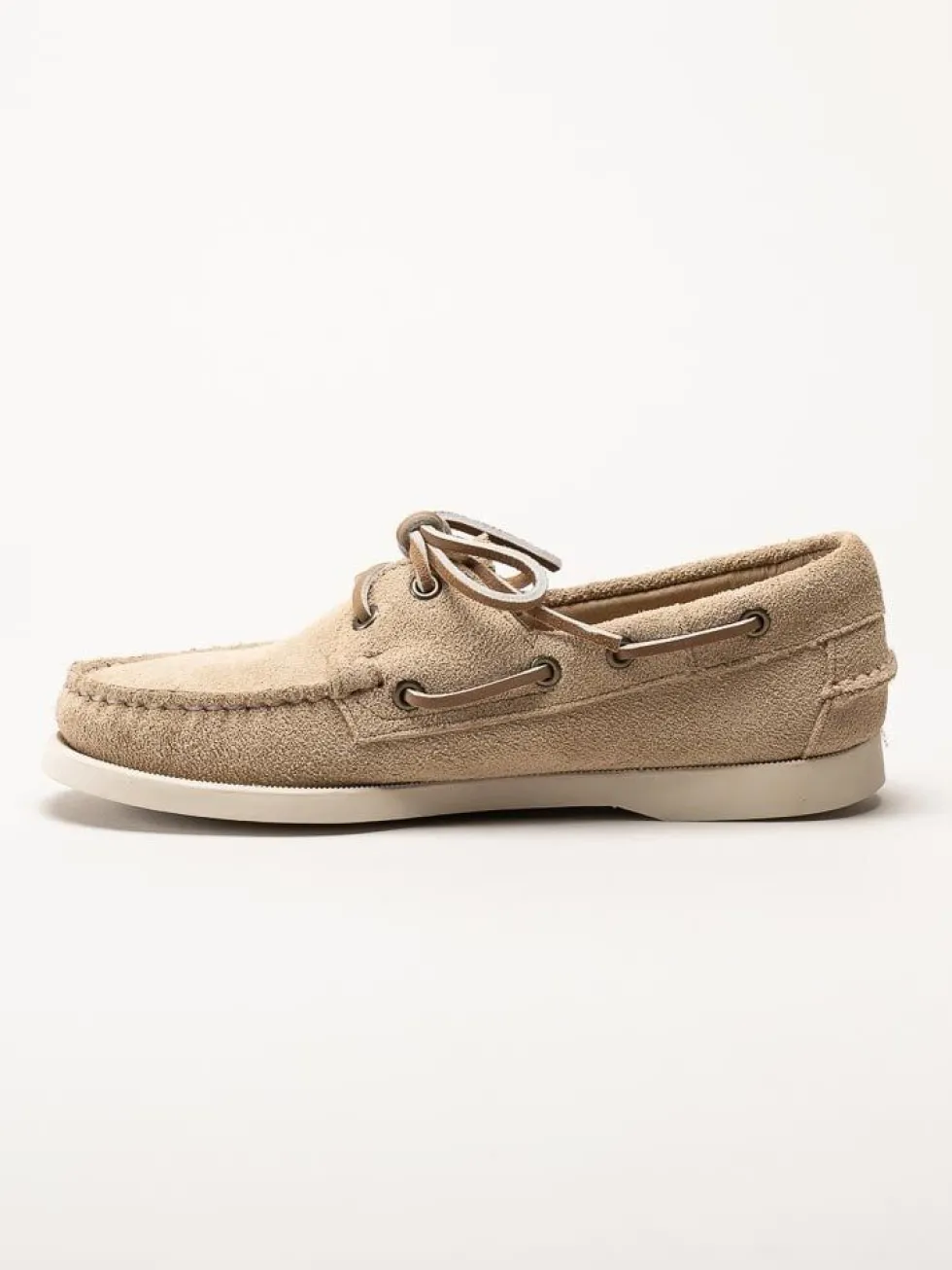 Sebago - Portland Flesh Out - Beige seglarsko i mocka