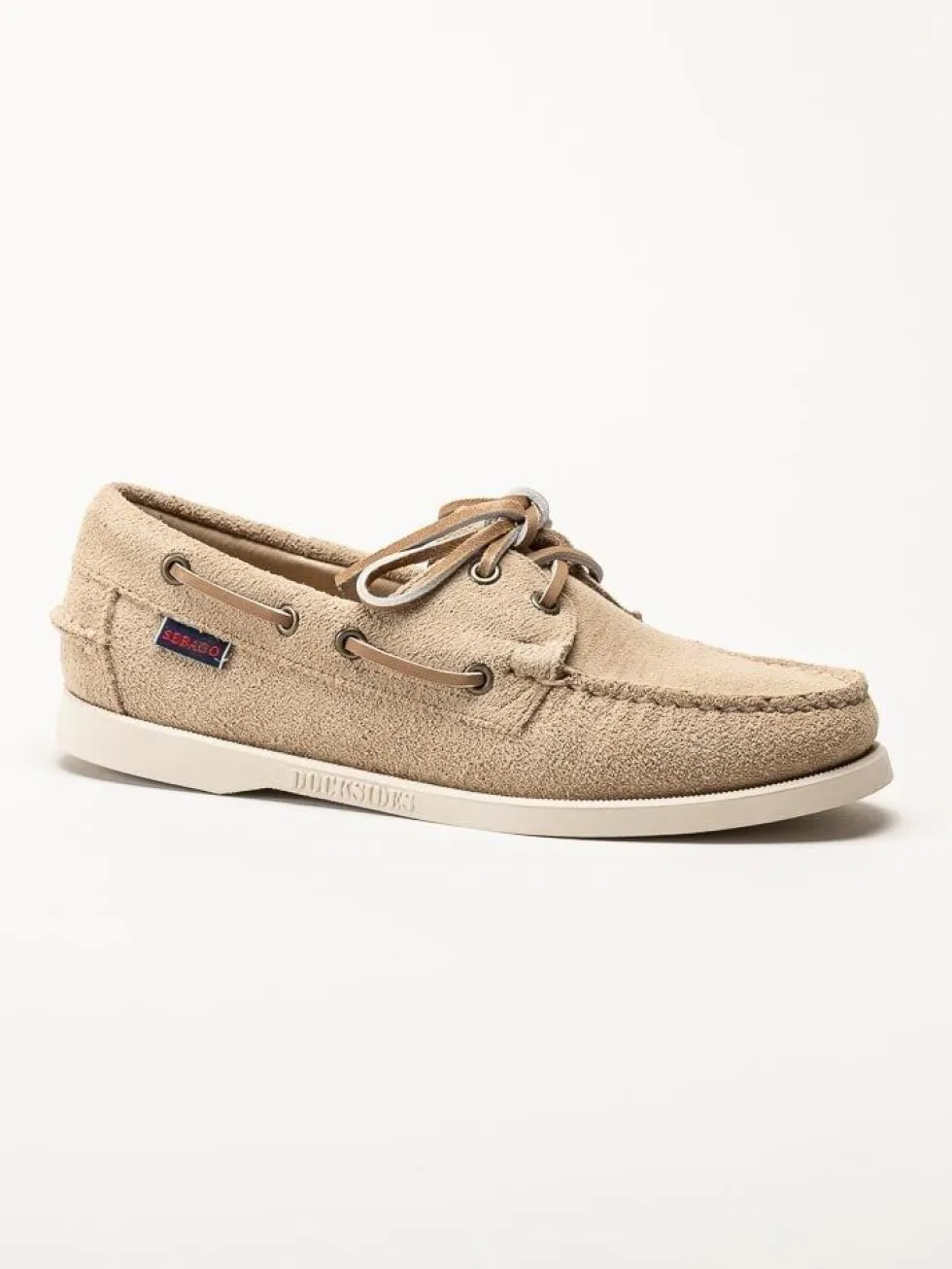Sebago - Portland Flesh Out - Beige seglarsko i mocka