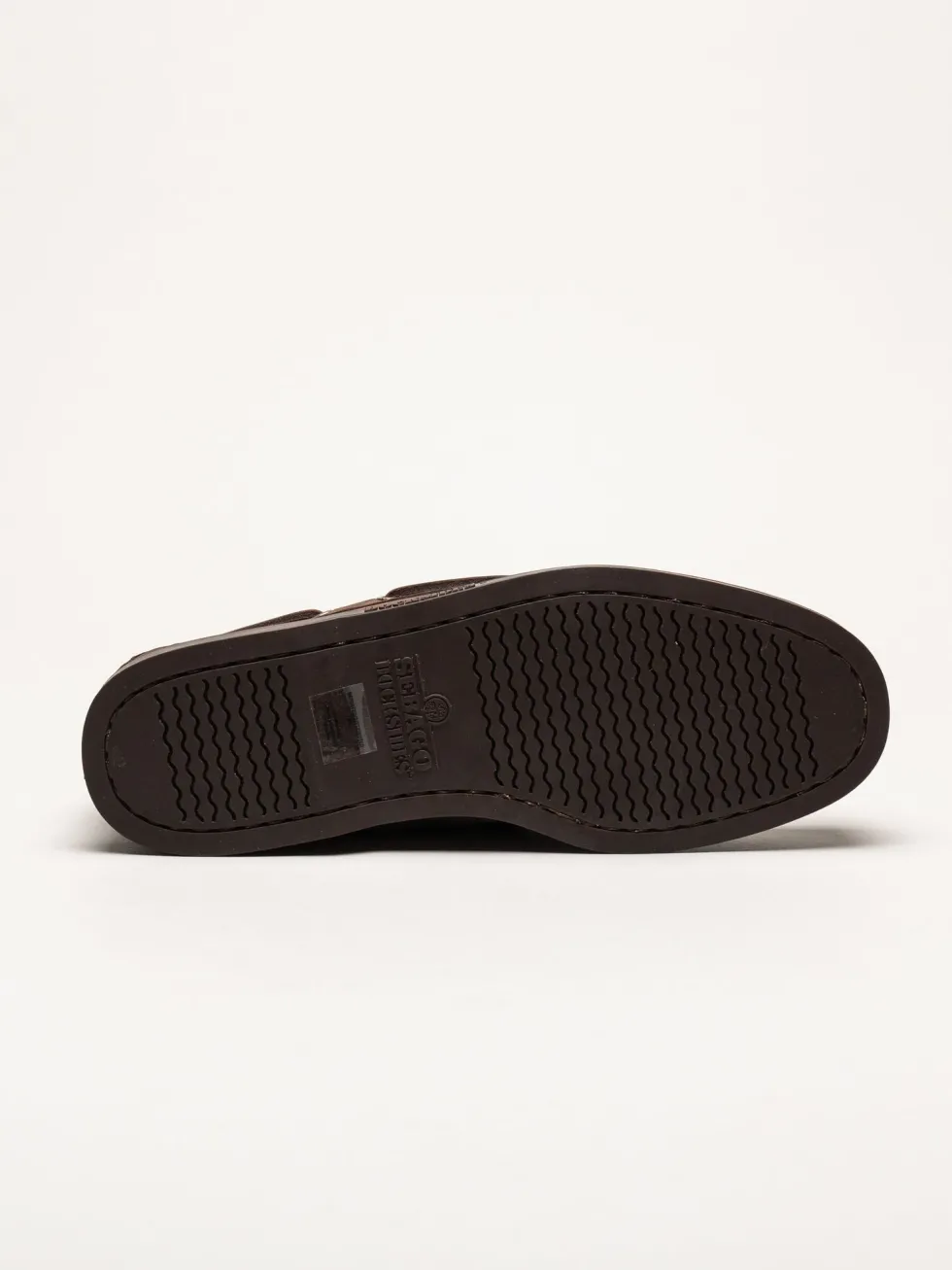 Sebago - Portland - Mörkbruna seglarskor i nubuck