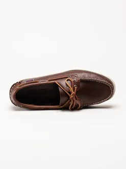 Sebago - Portland Waxed - Bruna seglarskor i vaxat skinn