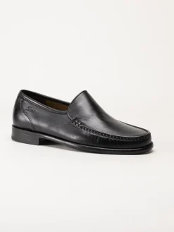 Sioux - Carol - Svarta loafers i skinn