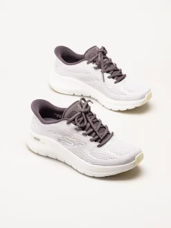 Skechers - Arch Fit 2.0 - Ljuslila slip-ins sneakers i mesh