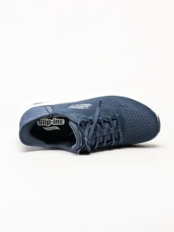 Skechers - Arch Fit 2.0 - Marinblå slip-ins sneakers i mesh