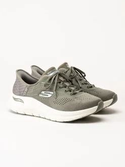 Skechers - Arch Fit 2.0 - Olivgröna sneakers