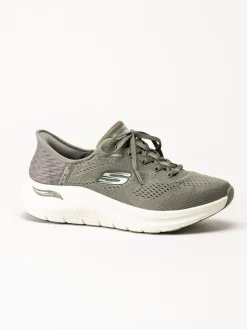 Skechers - Arch Fit 2.0 - Olivgröna sneakers