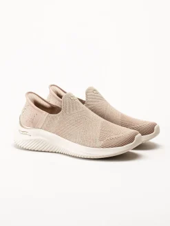 Skechers - Arch Fit Ultra Flex 3.0 Martha - Beige slip-ins sneakers
