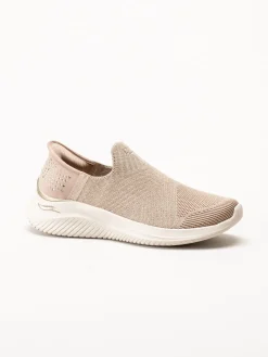 Skechers - Arch Fit Ultra Flex 3.0 Martha - Beige slip-ins sneakers