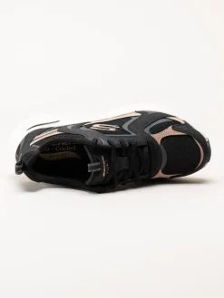 Skechers - Arch Fit 2.0 - Vintage Lux - Svarta sportiga sneakers