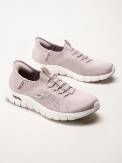 Skechers - Arch Fit Vista - Ljuslila slip-ins sneakers i mesh