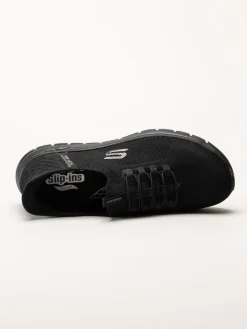 Skechers - Arch Fit Vista - Svarta slip-ins sneakers