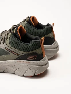 Skechers - DLux Walker 2.0 - Grailo - Gröna vattentäta promenadskor