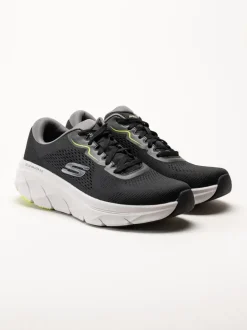 Skechers - DLux Walker 2.0 - Swave - Svarta sneakers i textil