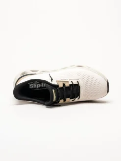 Skechers - Glide Step Altus - Beige slip-ins sneakers i mesh