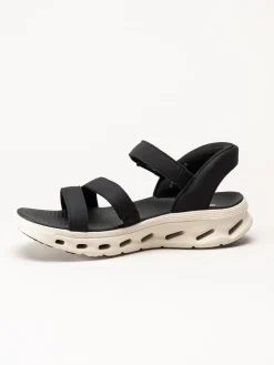 Skechers - Glide Step 2 - Svarta sandaler