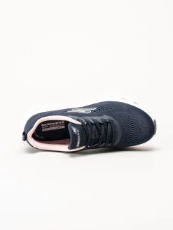 Skechers - Go Walk Glide Step 2.0 - Mörkblå sneakers i mesh