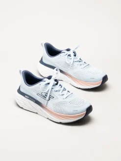 Skechers - Max Cushioning Elite 3 - Ljusblå sportskor i mesh