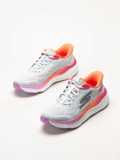 Skechers - Max Cushioning - Gråa slip ins sneakers