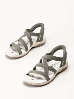 Skechers - Reggae Slim - Gröna sandaler