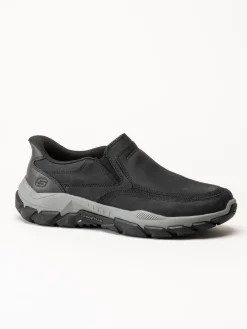 Skechers - Relaxed Fit - Svarta promenadskor