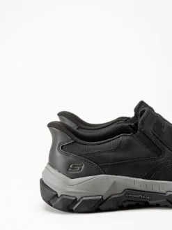 Skechers - Relaxed Fit - Svarta promenadskor